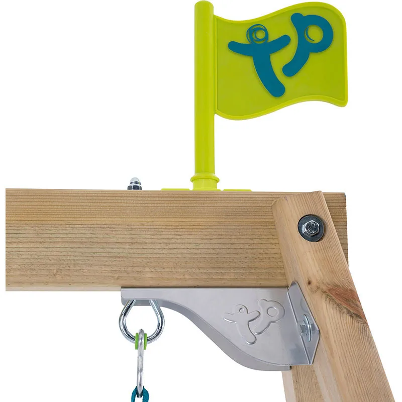 Portique 2 Balançoires Bois - 36m+-7