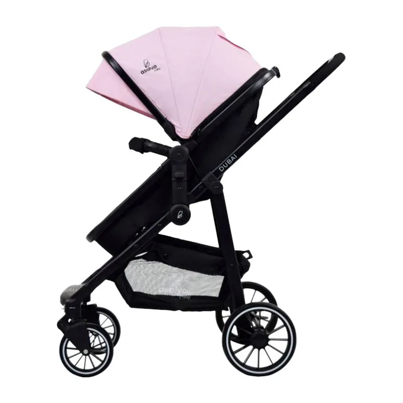 Poussette convertible Dubaï Rose - 0m+-2
