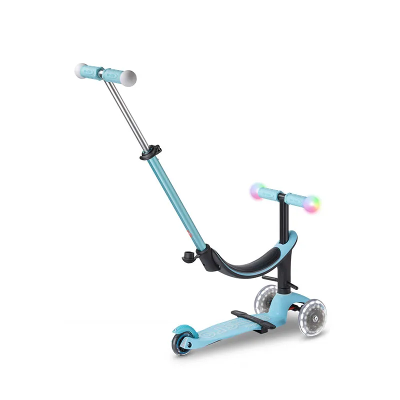 Trottinette évolutive 3en1 Revolution led Bleu - 12m+-3
