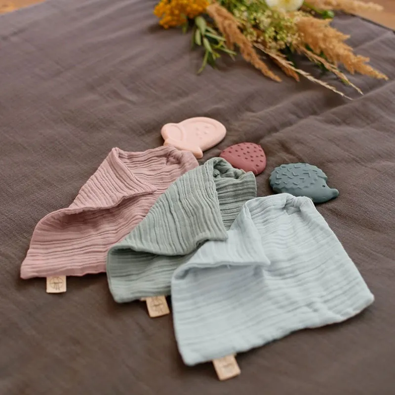 Anneau de dentition & doudou Papillon - Lassig-3