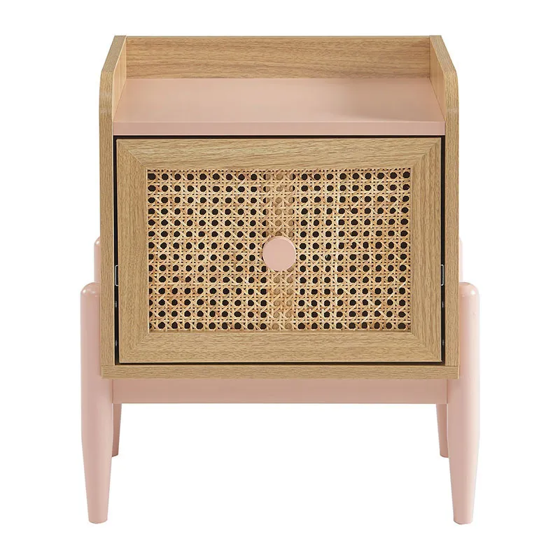 Table de chevet Pablo Rose - 40x30x51,5cm-3