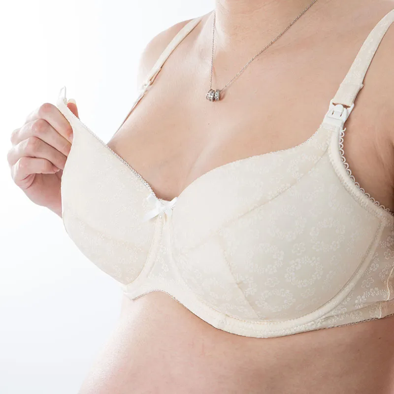 SG bonnets rembourrés à arm. souples Emilia - Blanc Crème-0