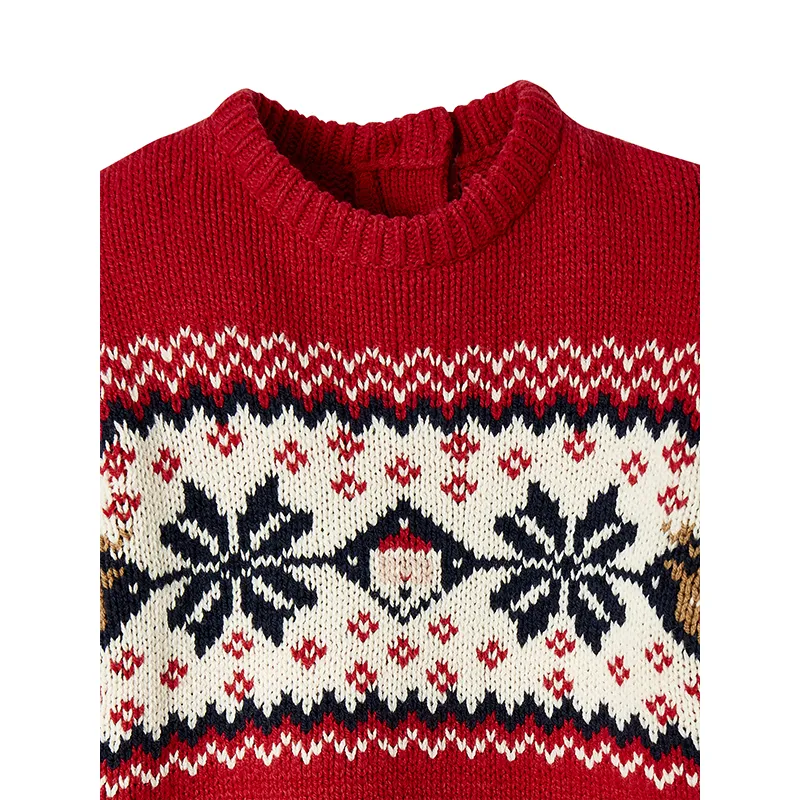 Pull Noël - Rouge-2