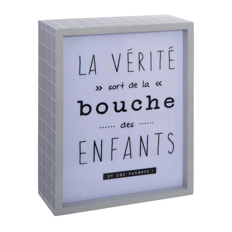 Boîte lumineuse à message Aléat. - 18x23,2cm-4