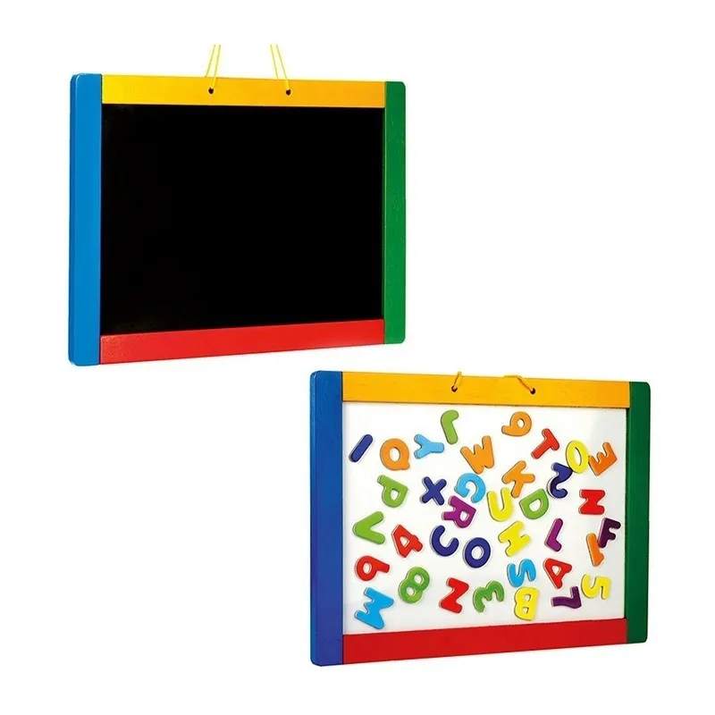 Tableau magnétique double face + Lettres - 36m+-0