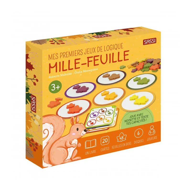 Mes premiers jeux de logique Mille-feuille - 36m+-0