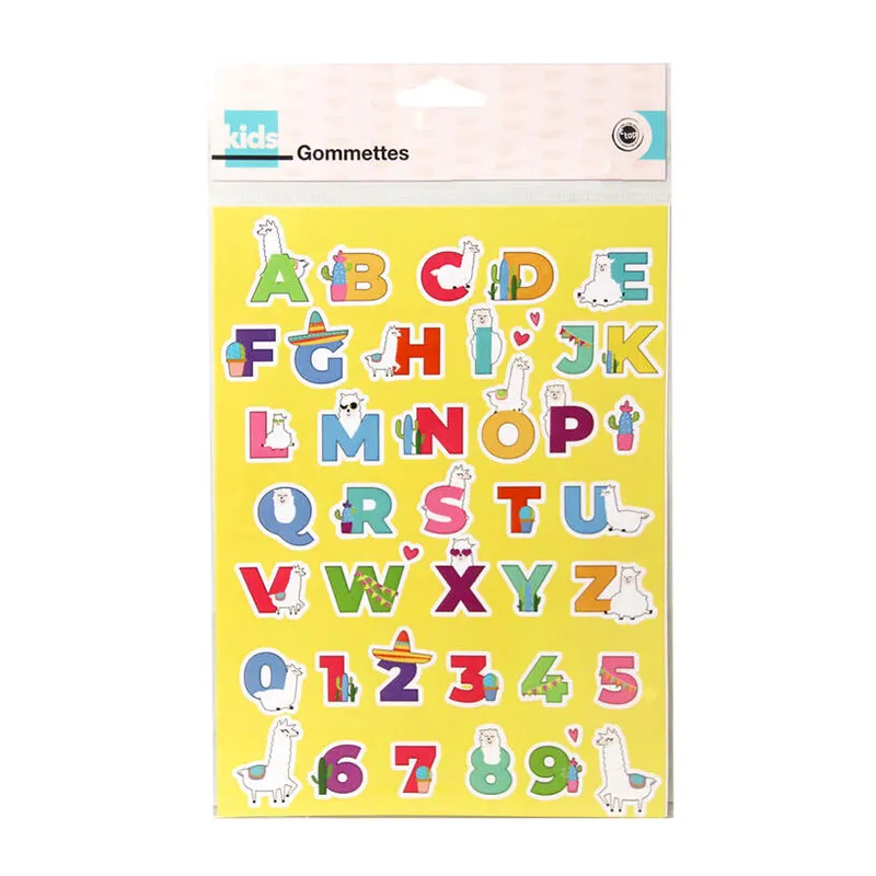 Gommettes Alphabet Animaux - 268pcs-4