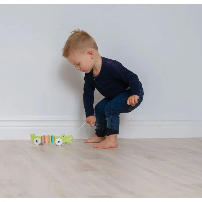 Jouet à tirer Crocodile - 12m+-4