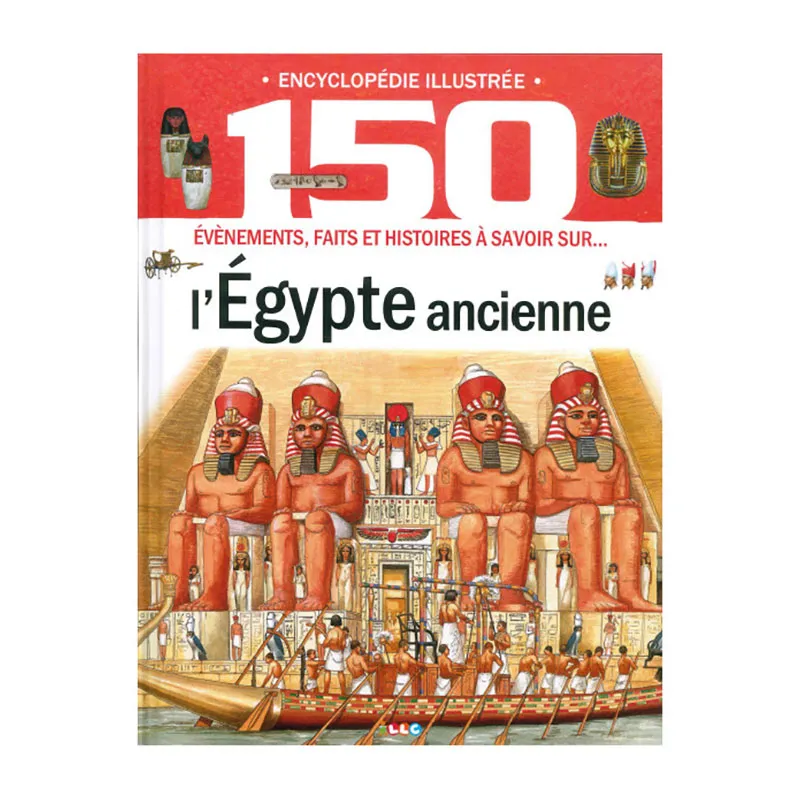 4 Encyclopédies illustrées Egypte/Grèce/Rome/Voyage - 6+-1