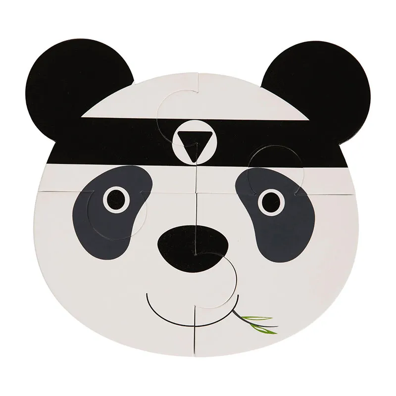 Puzzle Panda/Éléphant/Lion - 3pcs-1