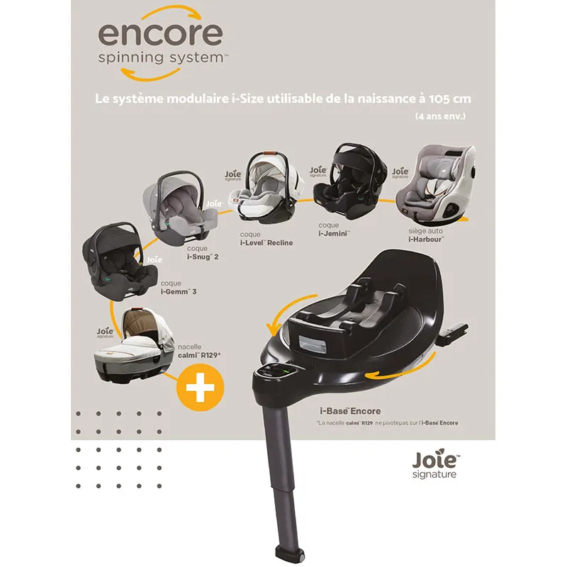 Base Isofix I-Base Encore - Noir-6