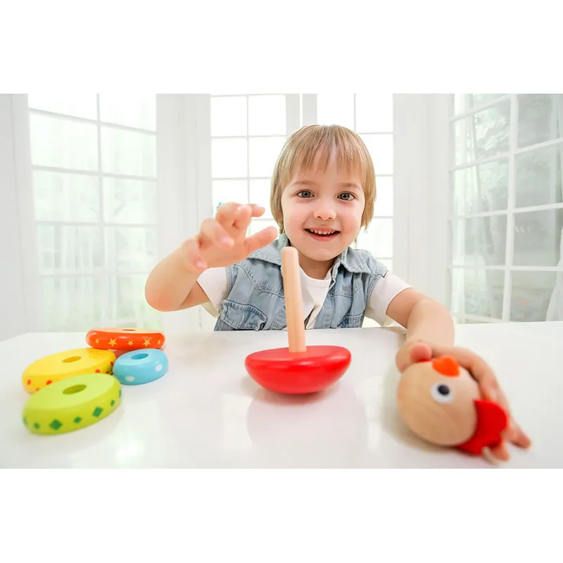 Anneaux empilables Poule - 12m+-4