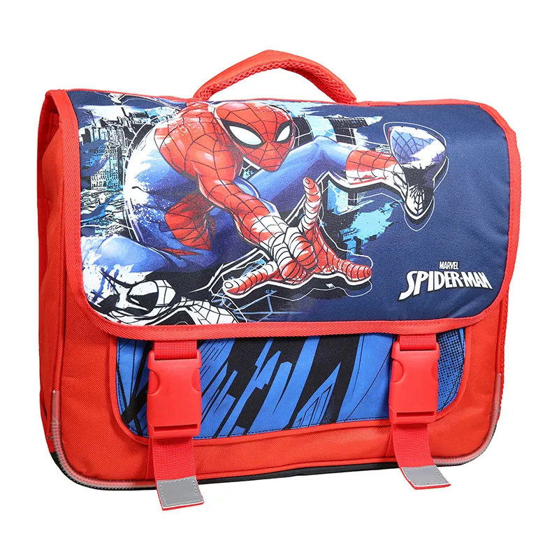 Cartable Spider-Man Bleu - 38x34cm-1