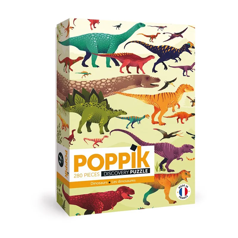 Puzzle éducatif 280pcs Les Dinosaures - 7+-0