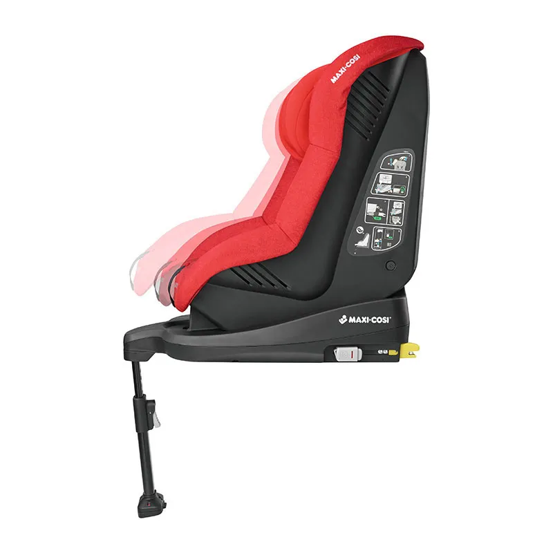 Siège-auto TobiFix Isofix Gr.1 avec base - Nomad Red-1