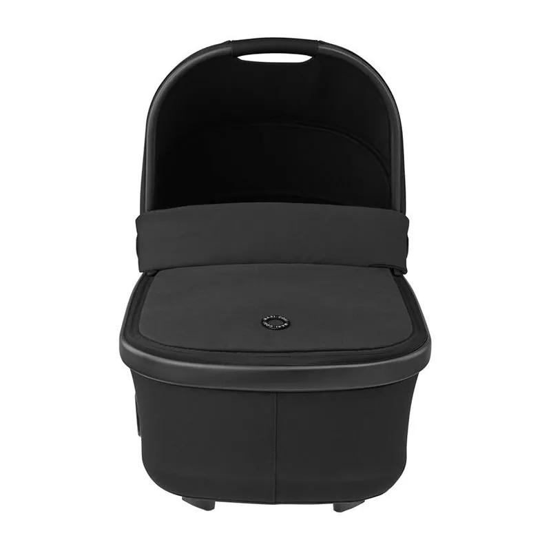 Trio Poussette Compacte Leona + Cosi Cabriofix + Nacelle Oria + Base Isofix + Adaptateurs Noir - 0m+-10