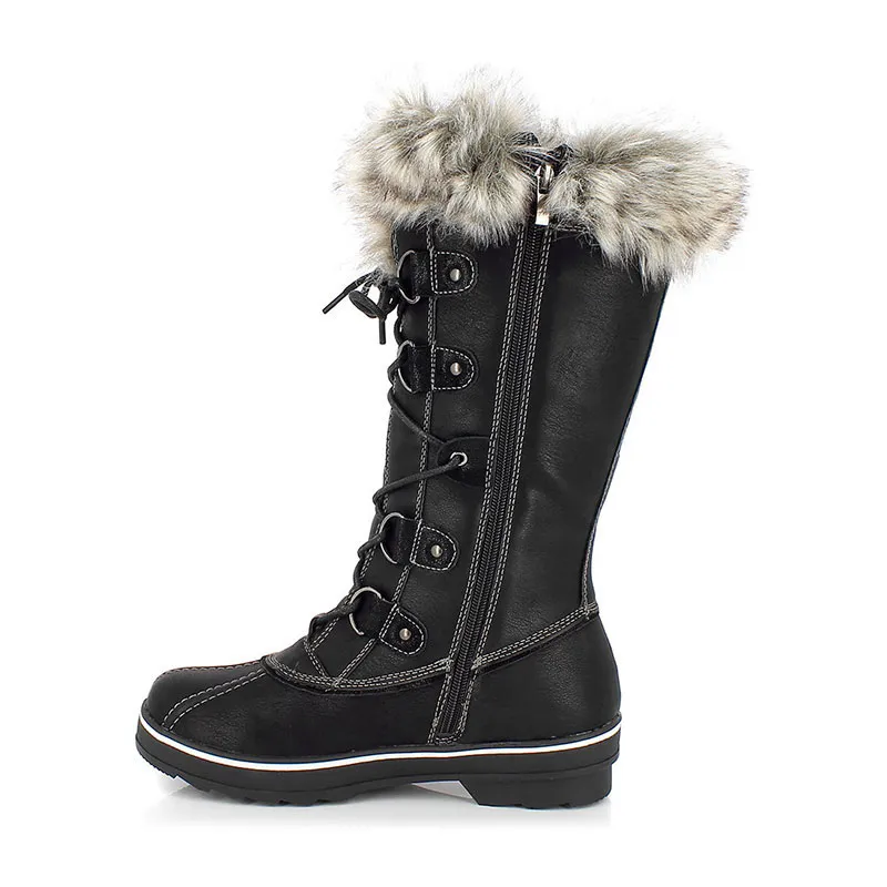 Bottes de neige Manon Femme - Noir-1