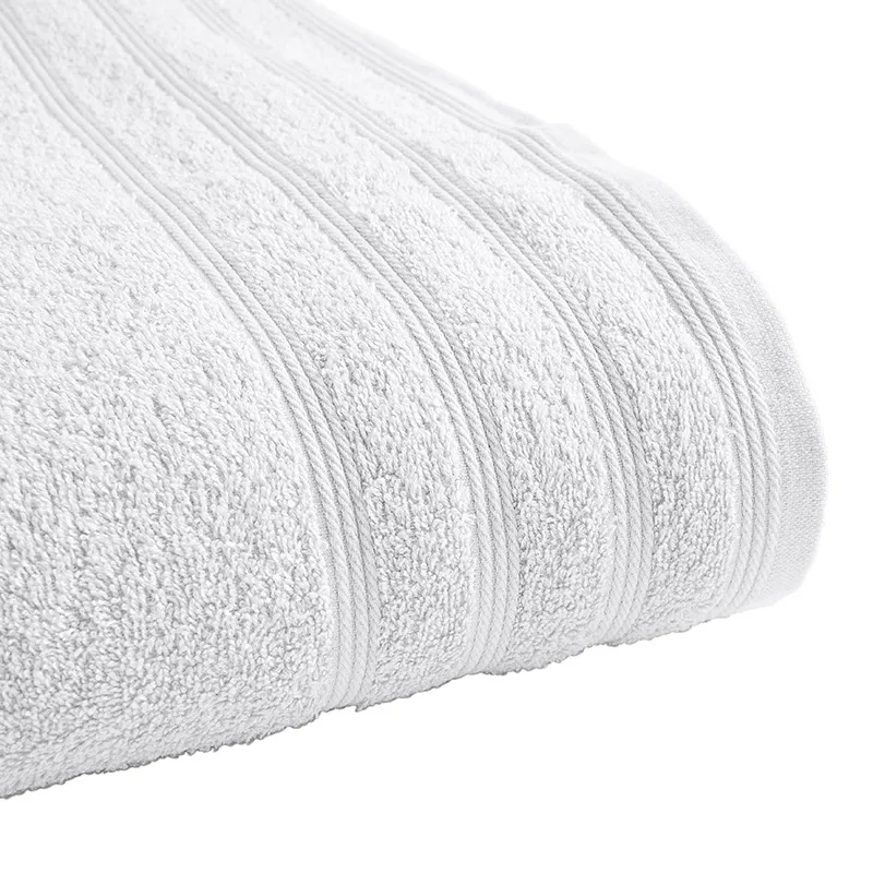 Drap de Bain Spa Coton Neige - 90x150cm-2