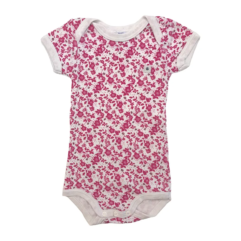 Body - 6 mois - PETIT BATEAU - Rose-0