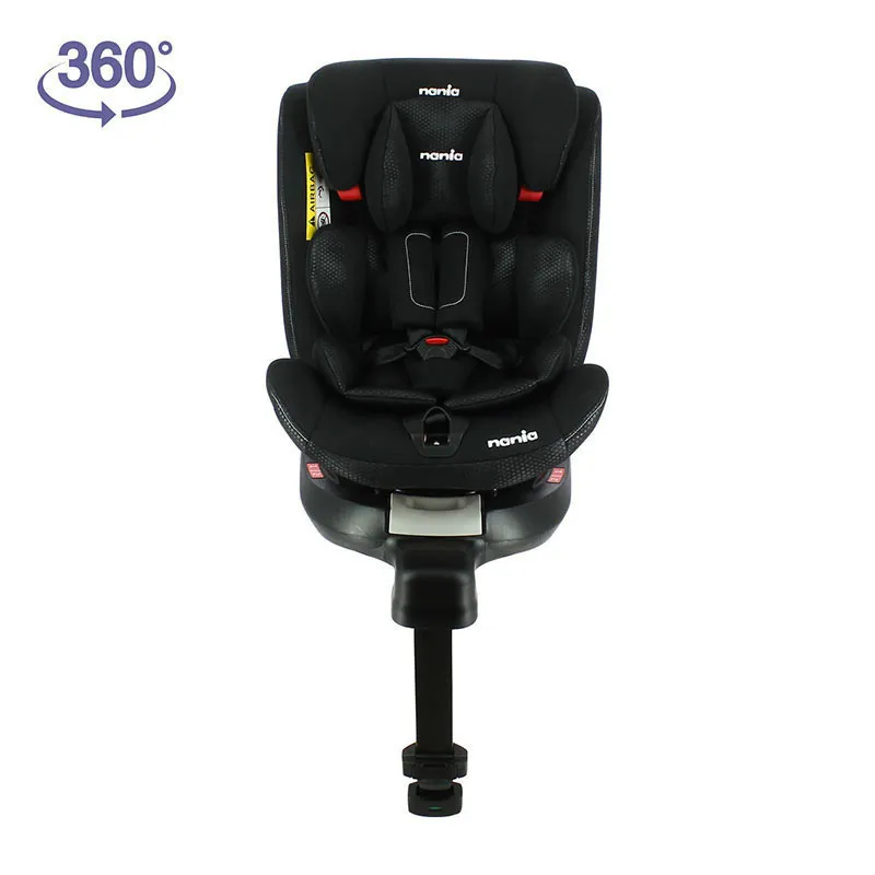 Siège-auto 360° ISOFIX Gr.0/1/2/3 Ranger - Noir-0