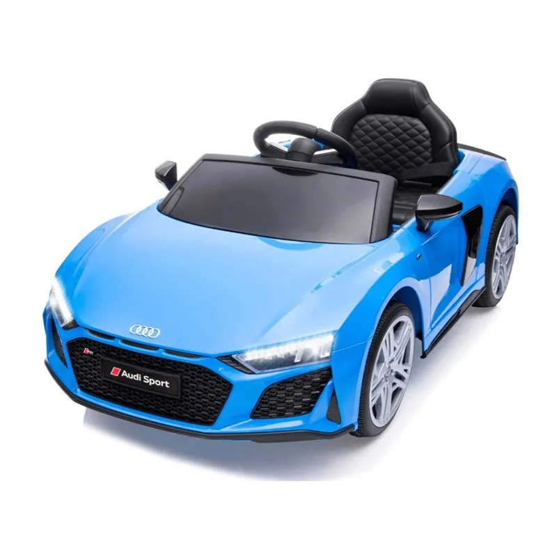 Voiture à batterie Audi R8 Spyder Bleu  - 36m+-0