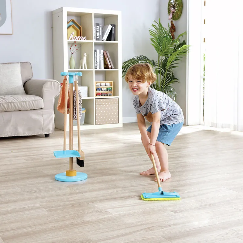 Support pour balais et set de nettoyage enfants - 36m+-3