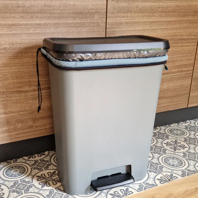 Sac poubelle lavable et réutilisable - 100L-9