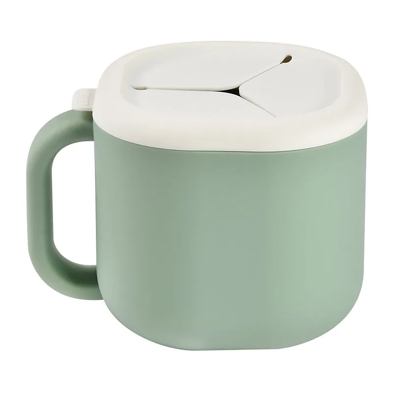 Tasse à goûter Pick N Snack Vert Sauge - 460ml -2
