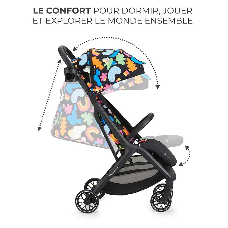 Poussette Compacte Nubi 2 Happy Shapes - 0m+-6