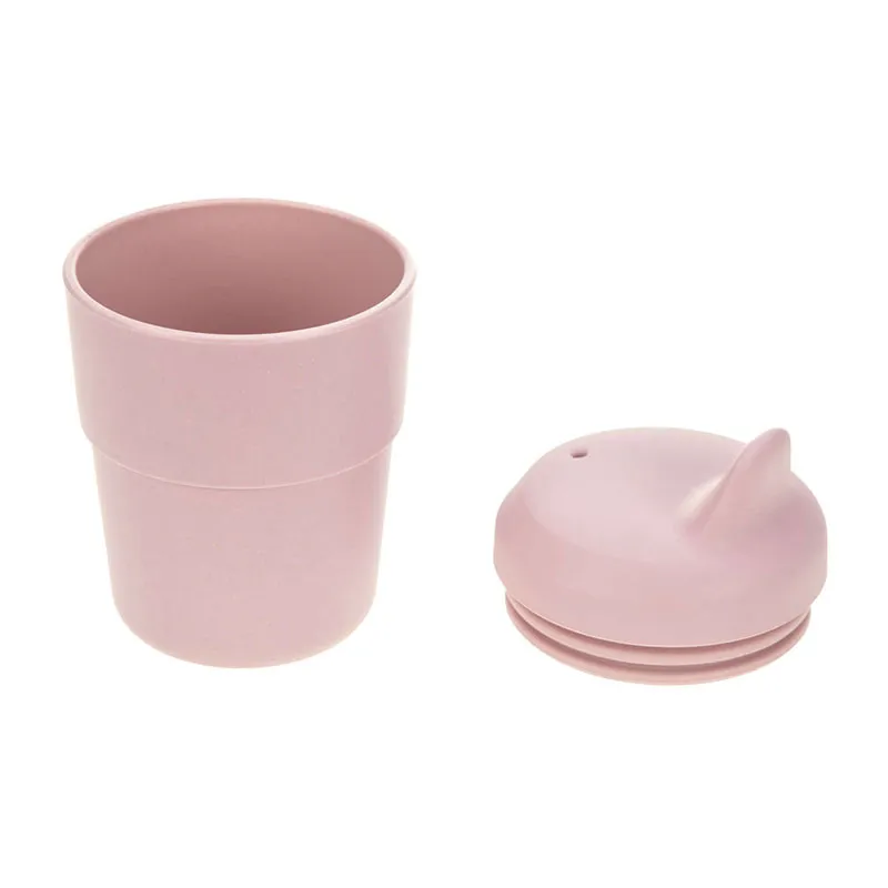 Tasse avec bec verseur en silicone - Little chums souris-1
