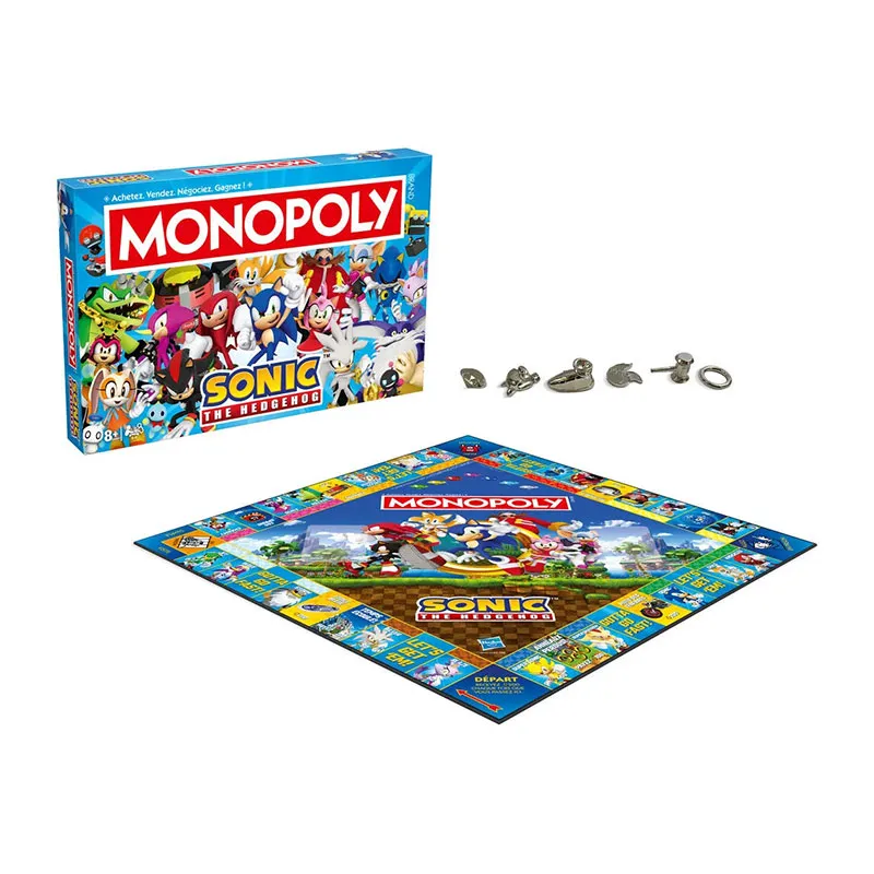 Monopoly Sonic le hérisson - 8+-0