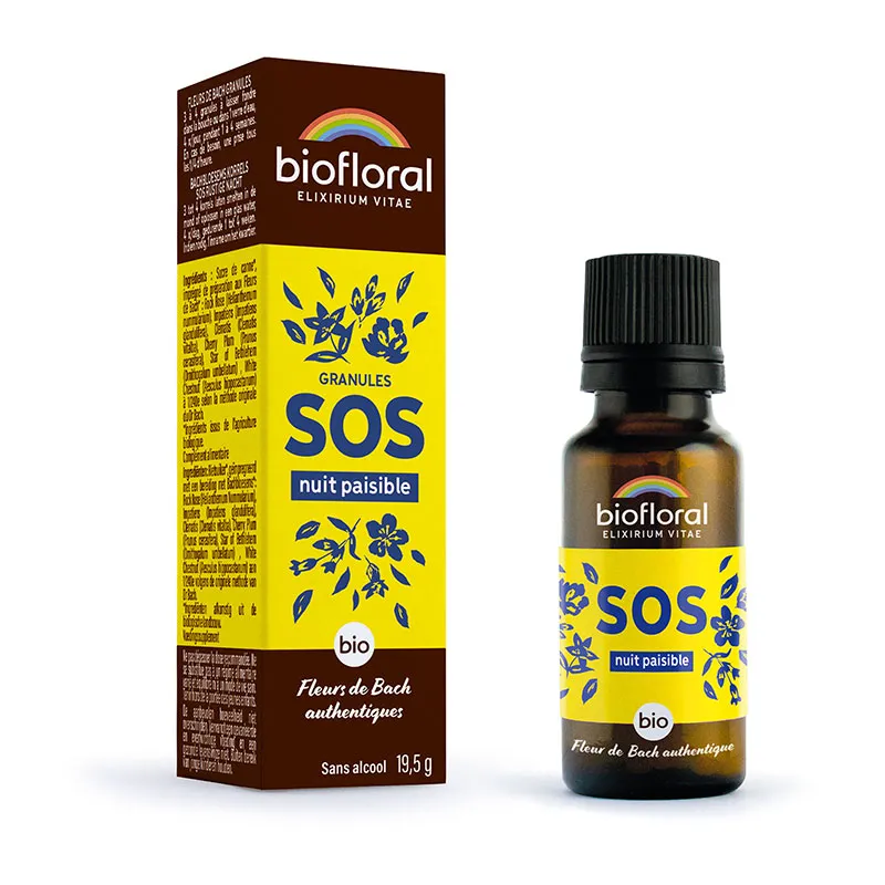 Sos secours nuit paisible granules BIO - 19,5gr-0