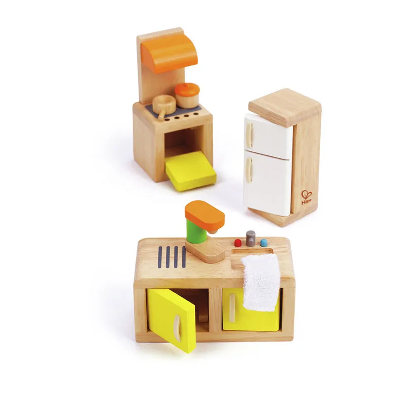 Cuisine Maison de poupée en bois - 36m+-0