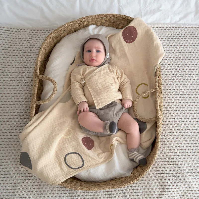 Kimono en mousseline Coton BIO Nature - Lassig-2