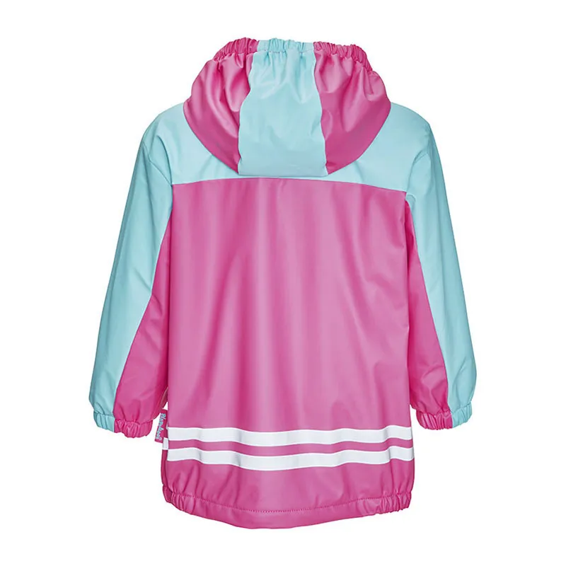 Ciré + Pantalon de pluie Bicolore - Turquoise/Violet-5