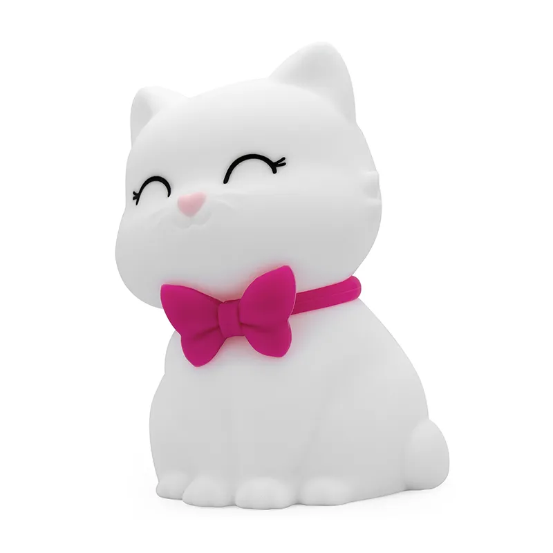 Veilleuse souple Lili la chatte - 14cm-0