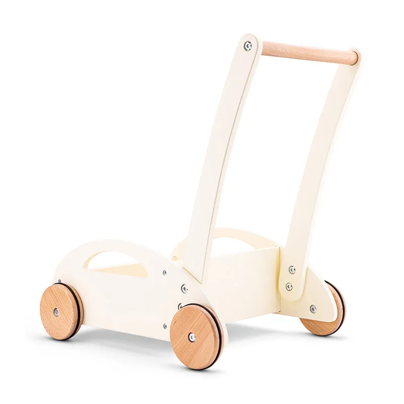Chariot à pousser avec blocs 30pcs - 12m+-8