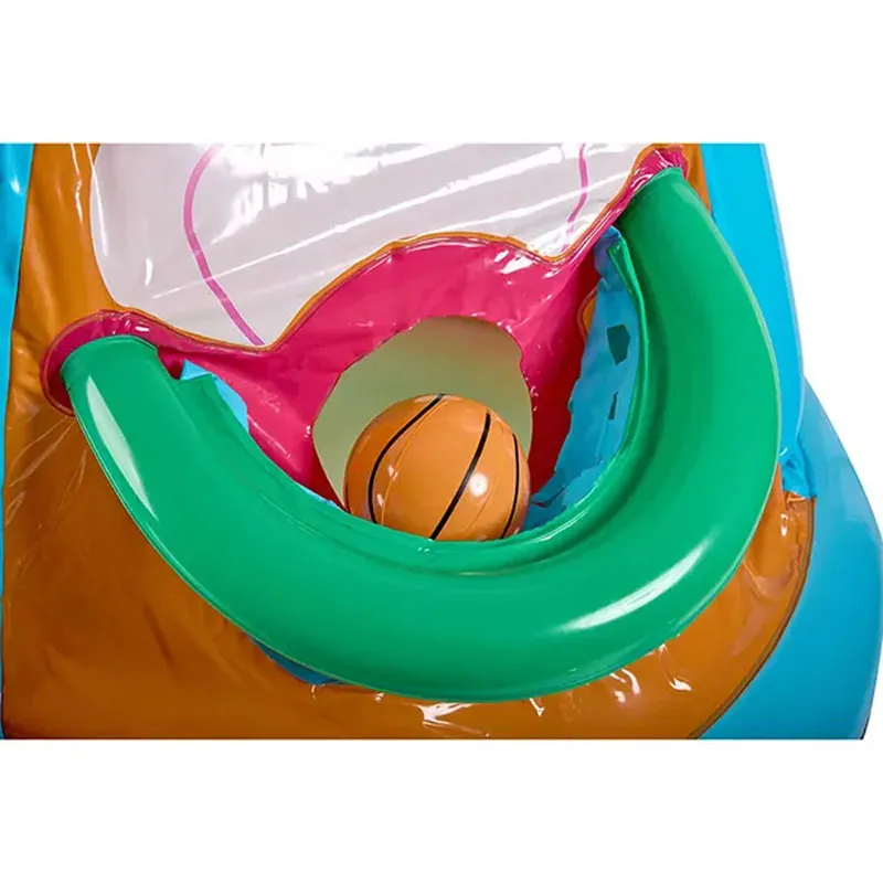 Arcade de jeux gonflable 4en1 Hello Summer - 36m+-1