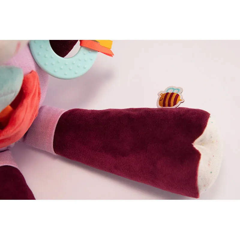 Peluche d'activités Rosalie la vache 40cm - 9m+-7