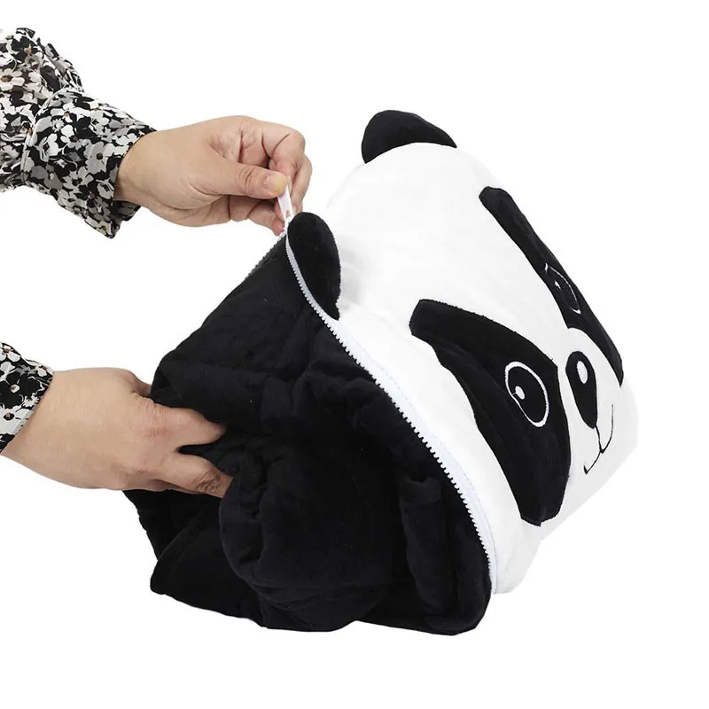 Couverture 2en1 Panda - 110x150cm-4