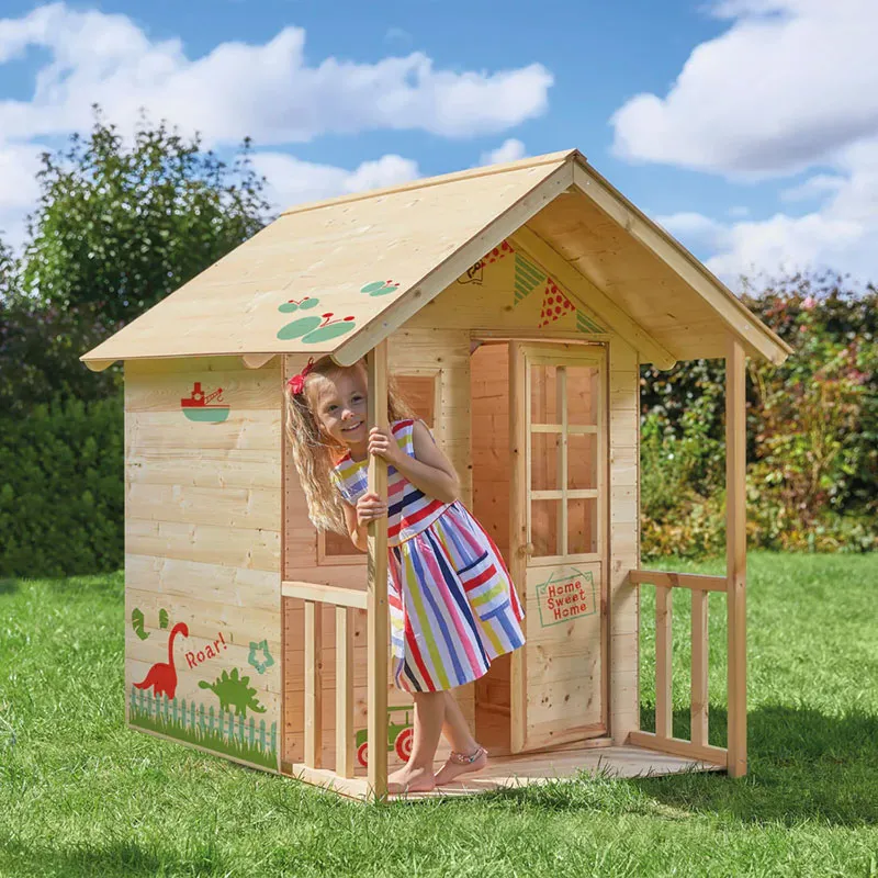 Maisonnette Chalet prairie Bois - 18m+-0