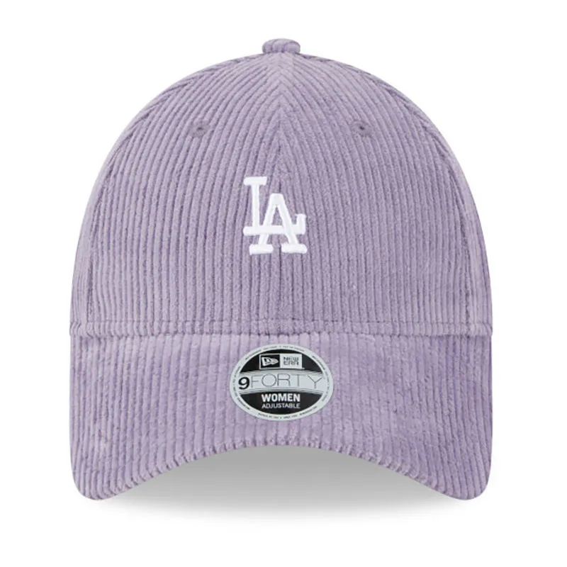 Casquette 9Forty Los Angeles Dodgers Cord Femme - Violet-1