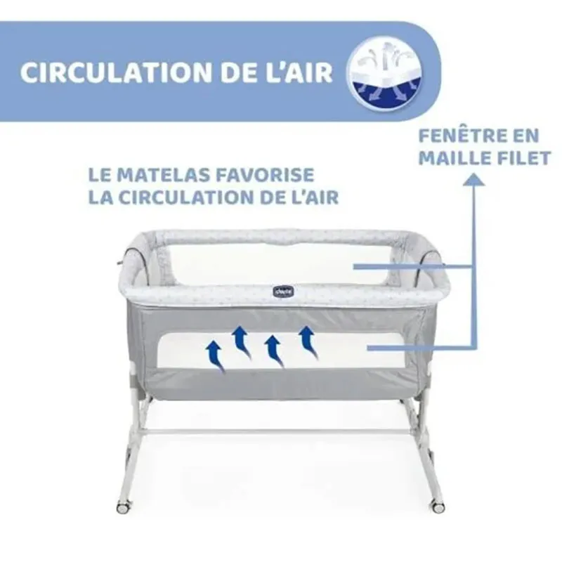 Berceau cododo Next2Me Sand - 0m+-7