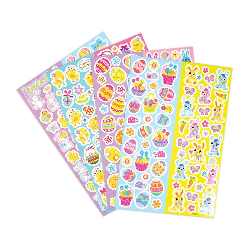 Stickers Pâques 6-36mm - 952pcs-0