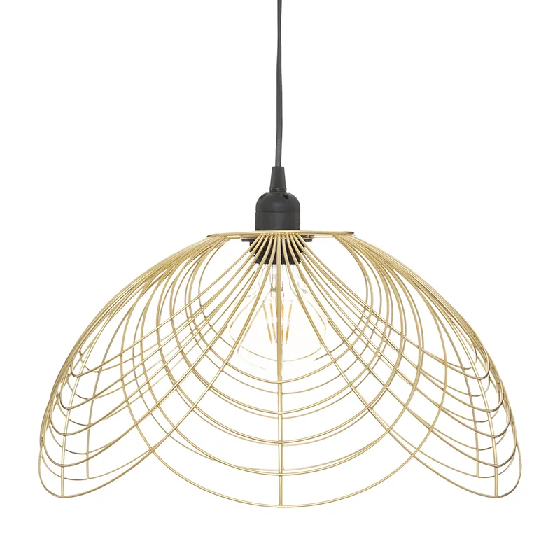 Suspension Carrie Métal Doré - ø38cm-0
