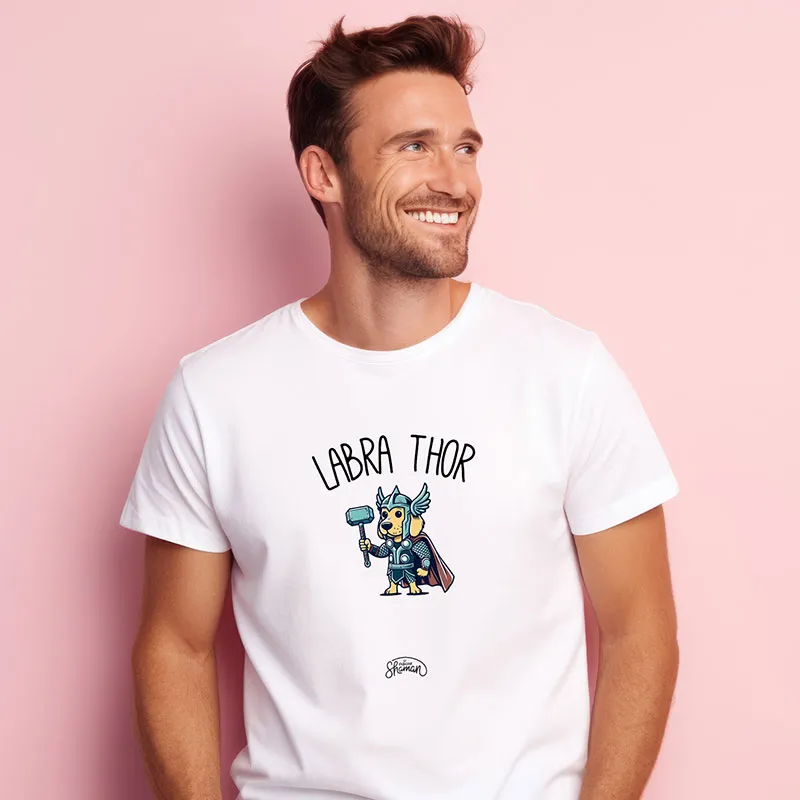 T-shirt Homme Labra thor  BIO - Blanc-0