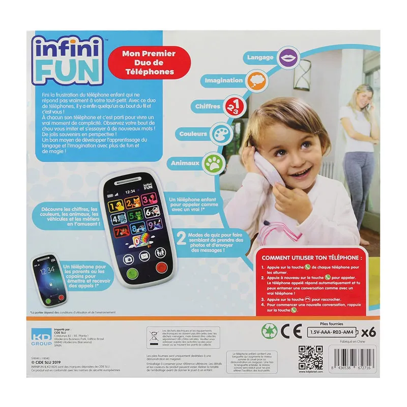Mon premier duo de téléphones - 12m+-5