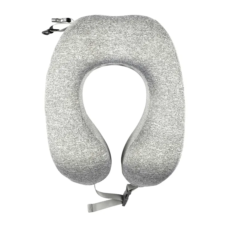 Coussin de voyage mémoire de forme - Gris-4