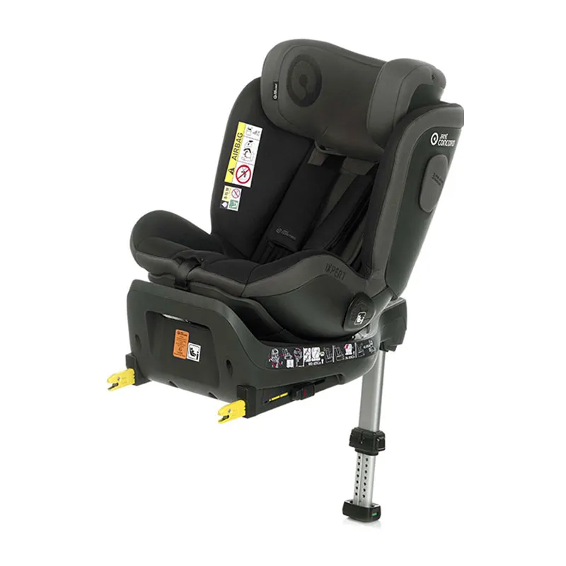 Siège-auto 360° I-Size/isofix 40-105cm Ixpert Matt Black - 0m+-1