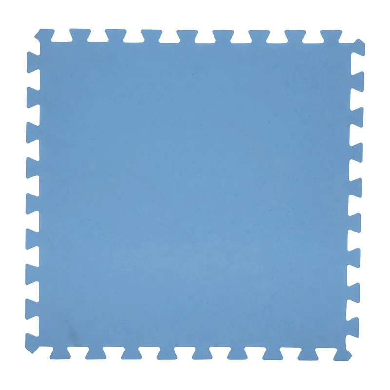 8 dalles Tapis de sol mousse Vert - 50x50x4cm-0